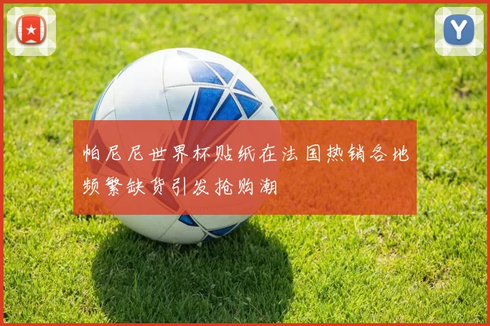 帕尼尼世界杯贴纸在法国热销各地频繁缺货引发抢购潮